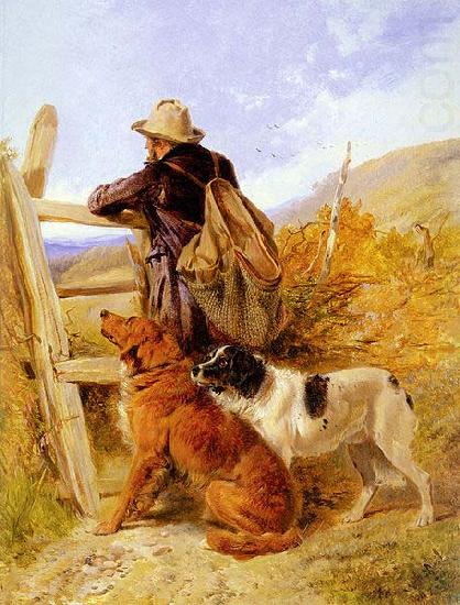 Richard ansdell,R.A. The Gamekeeper china oil painting image